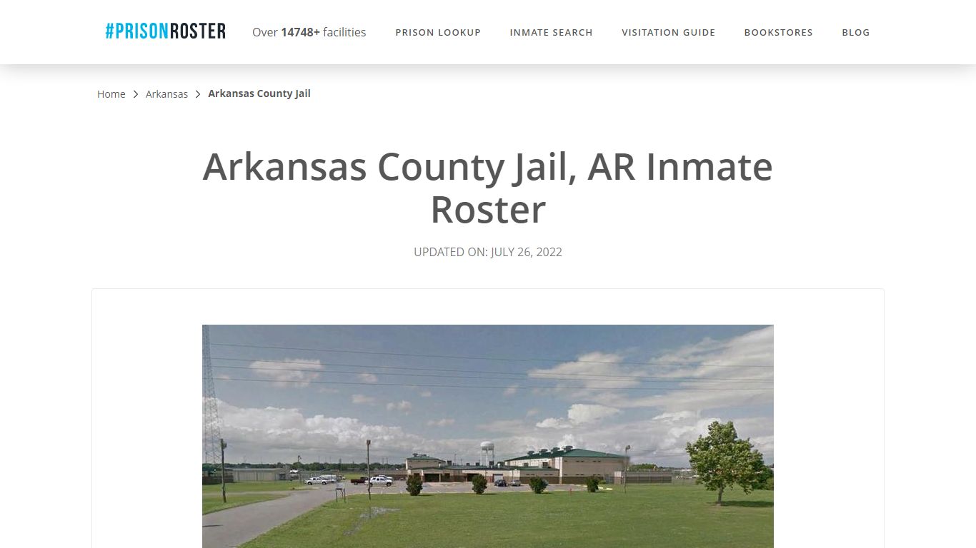 Arkansas County Jail, AR Inmate Roster