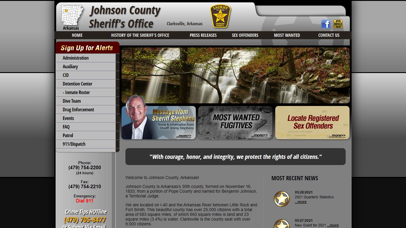 Johnson County Sheriff AR